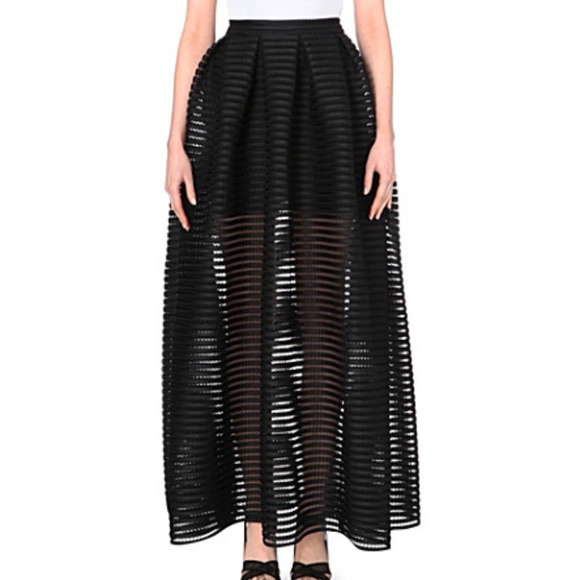 Maje Dresses & Skirts - Maje Jongle Perforated Skirt